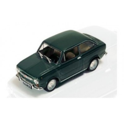 FIAT 850 BERLINA DARK GREEN 1964 - 1/43 SCALE - IXO MODELS